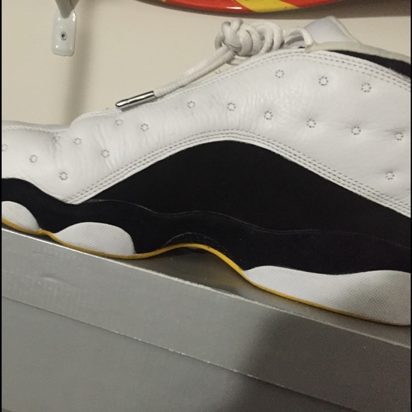 Air Jordan 13 blue yellow - Picture 3 of 4
