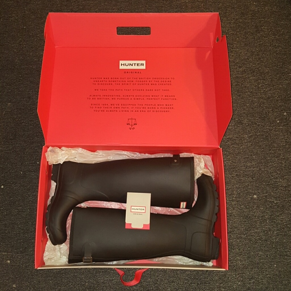 Hunter Boots Size 8