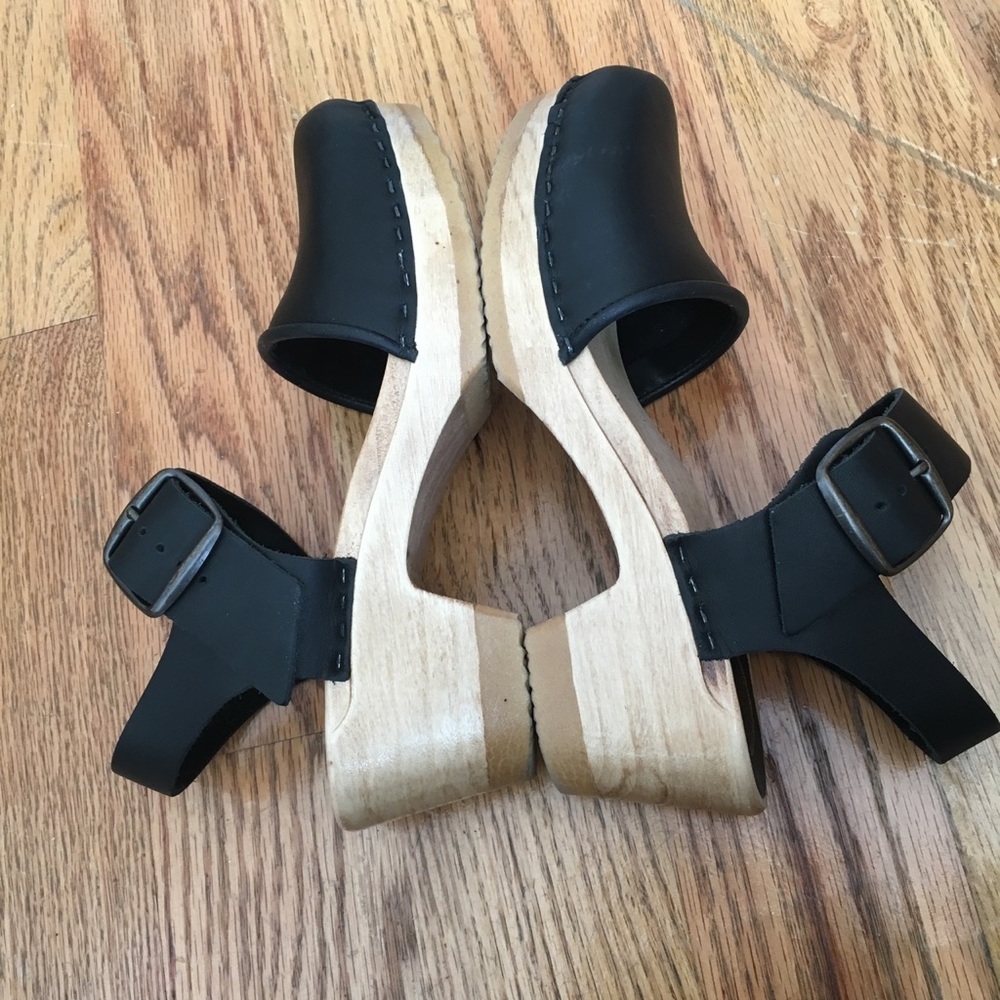 No.6 Joey Clogs on Mid-Heel