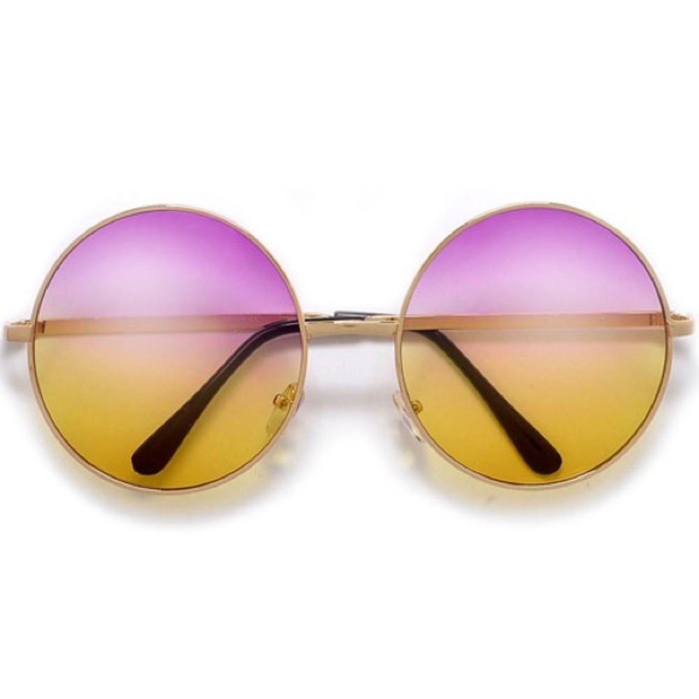 Boho round sunglasses