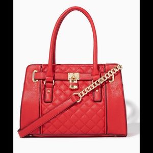 **Price Drop**Charming Charlie Lockbox Satchel