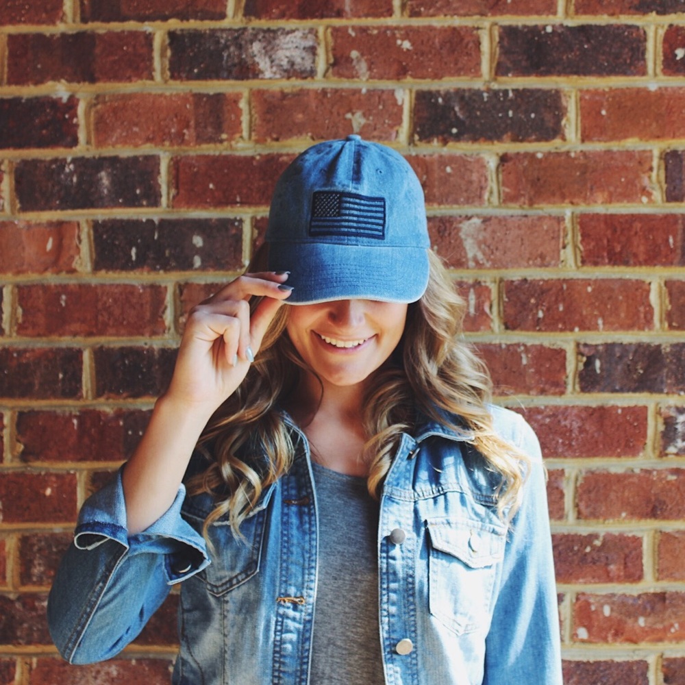 SOLD OUT! American Flag Denim Hat