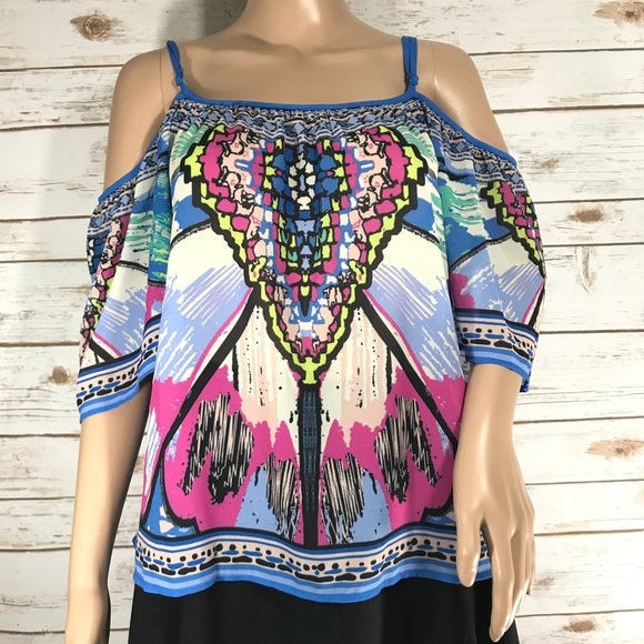 Flying Tomato Tops - Flying Tomato Cold Shoulder Top