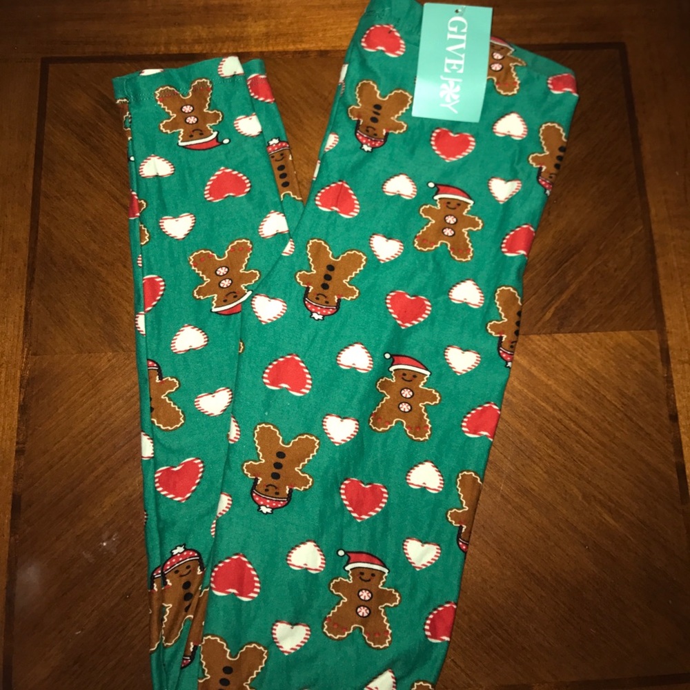 NWT Christmas Leggings
