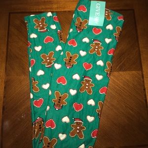NWT Christmas Leggings