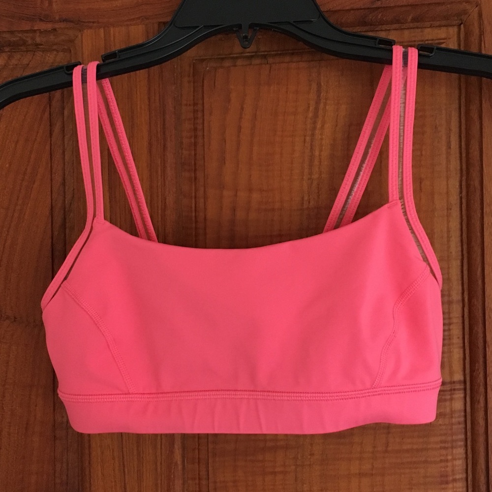 Lululemon straight up bra peach/pink color  sz6
