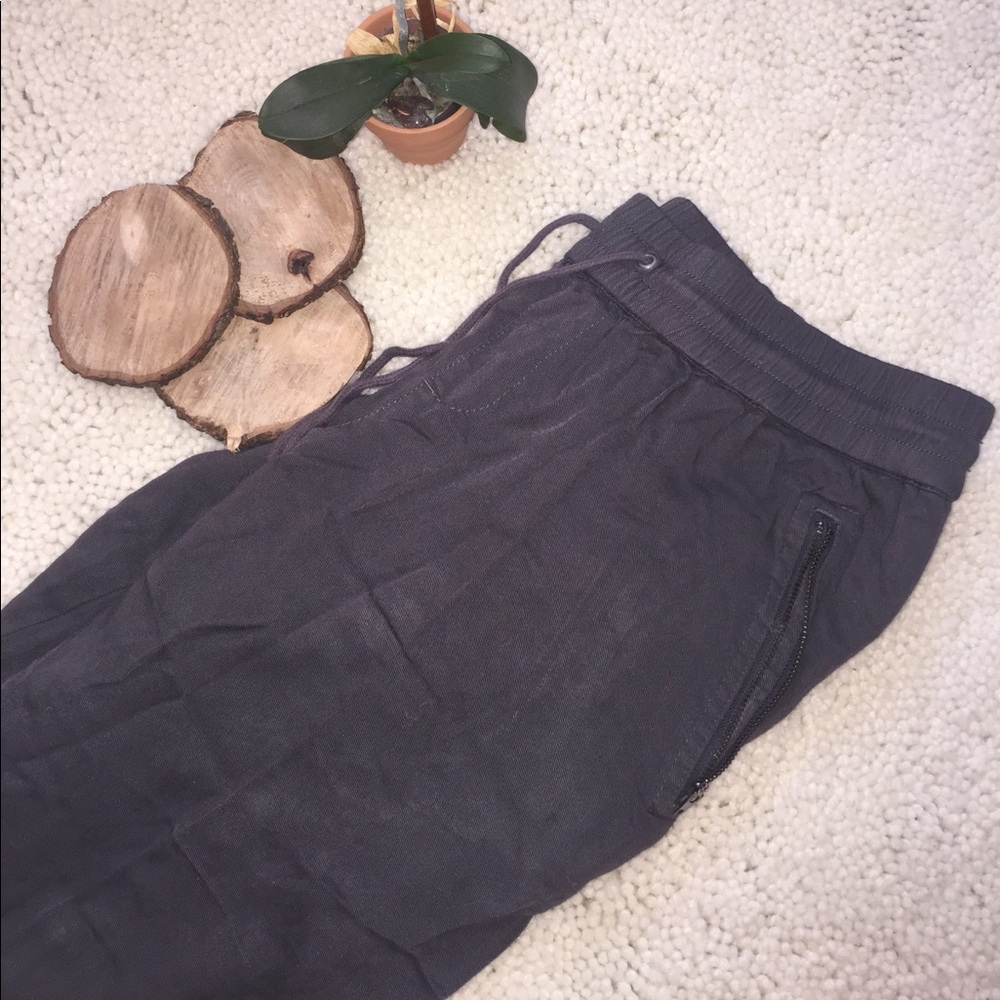 grey Converse One Star pants