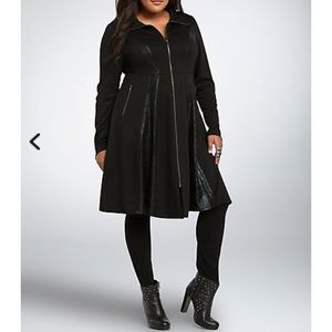 NEW! Collared Corset Back Waistcoat -Torrid