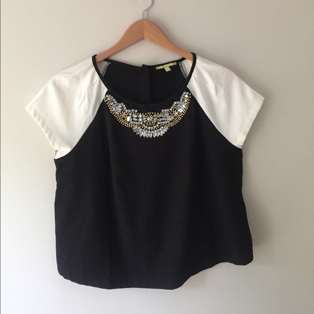 Chic top with beading detail