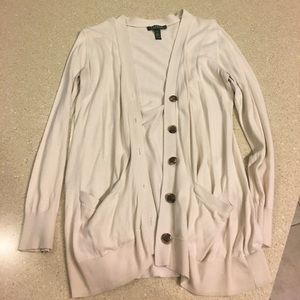 Ralph Lauren Button Sweater Cardi