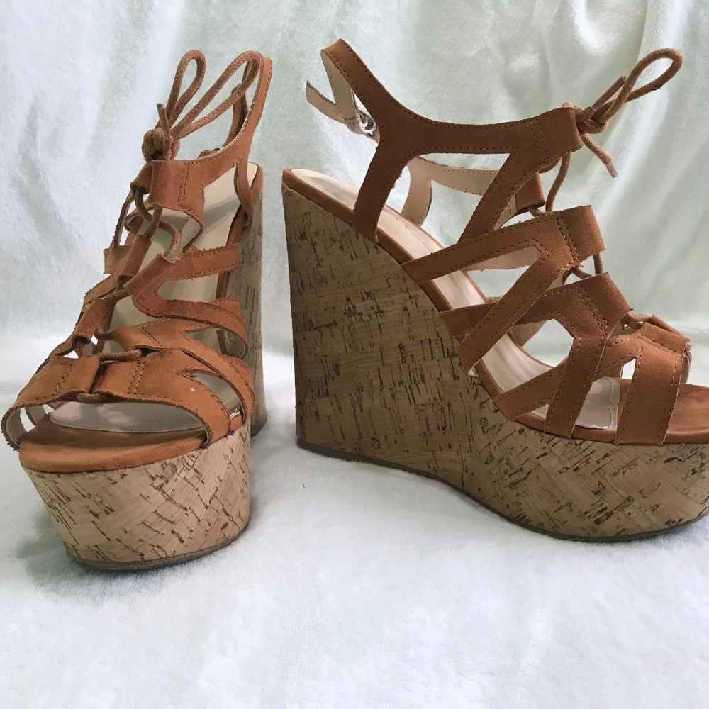 Tan Wedges