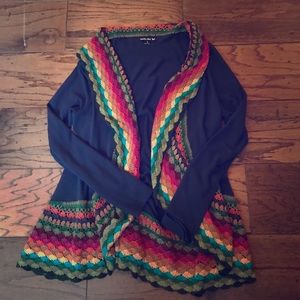 Colorful cardigan