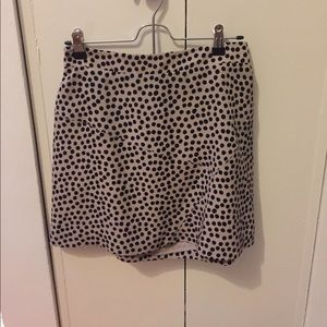 BCBG Cute polka dot skirt