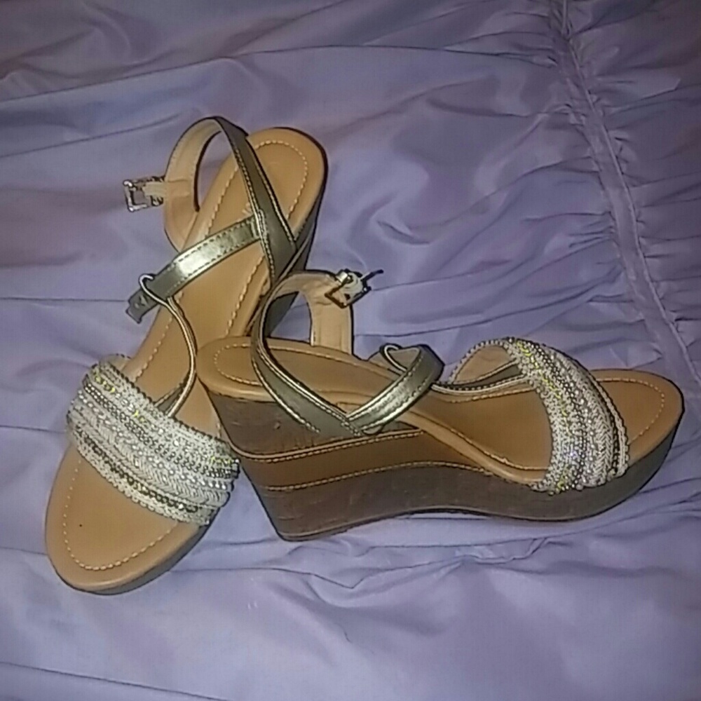 Jeweled shoes