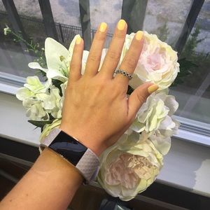 Limited edition Rose gold/lavender Fitbit Charge 2