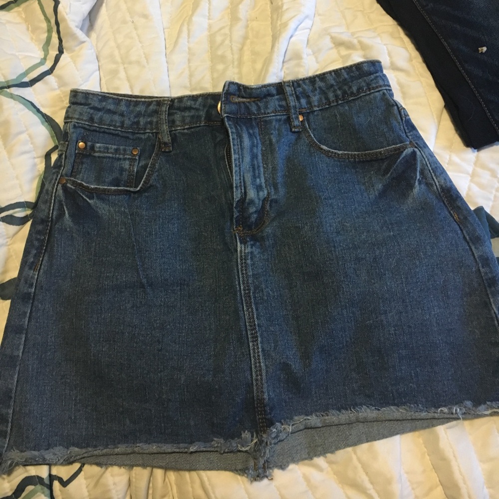 Forever 21 denim skirt