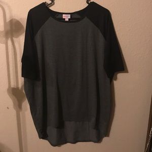 Grey and black lularoe Irma