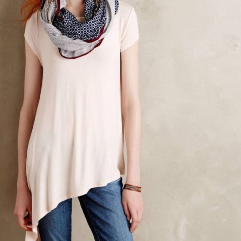 Anthropologie Jersey Swing Tunic top by Bordeaux