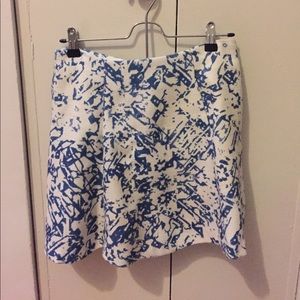 Sam & Lavi Blue and white adorable skirt