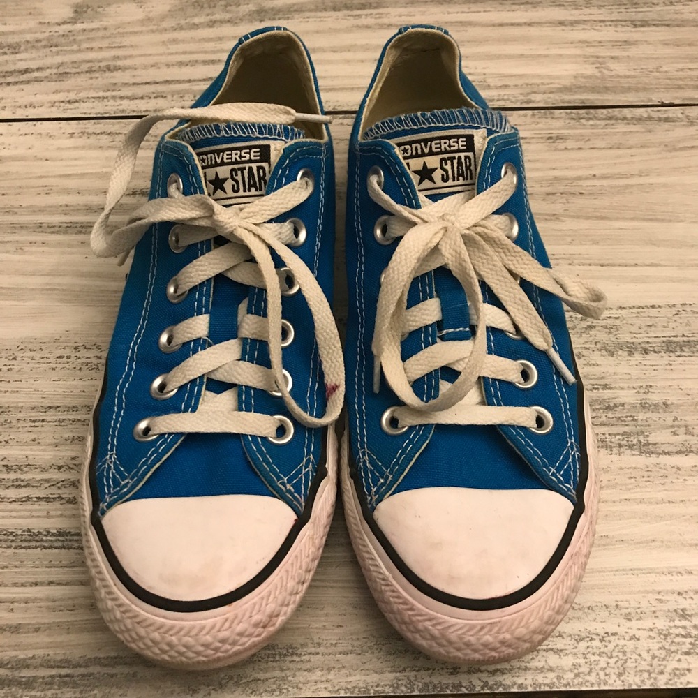 Blue Converse