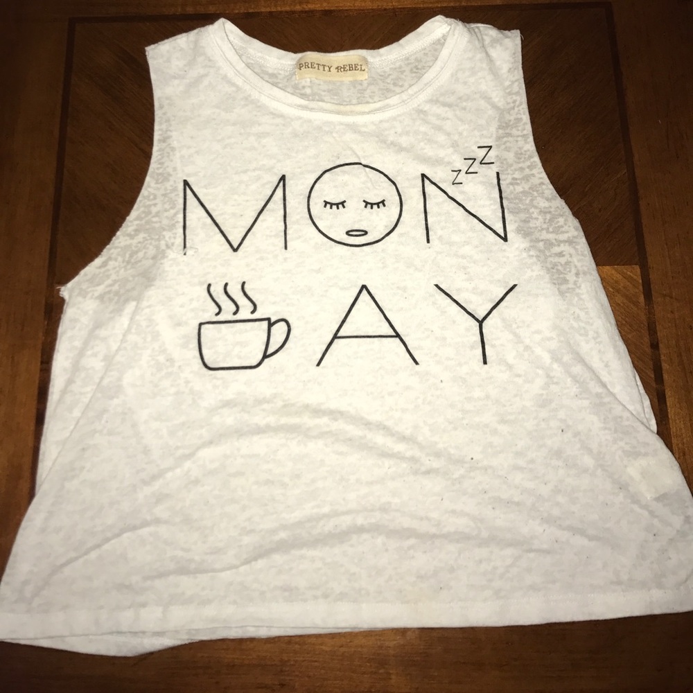 White muscle tank