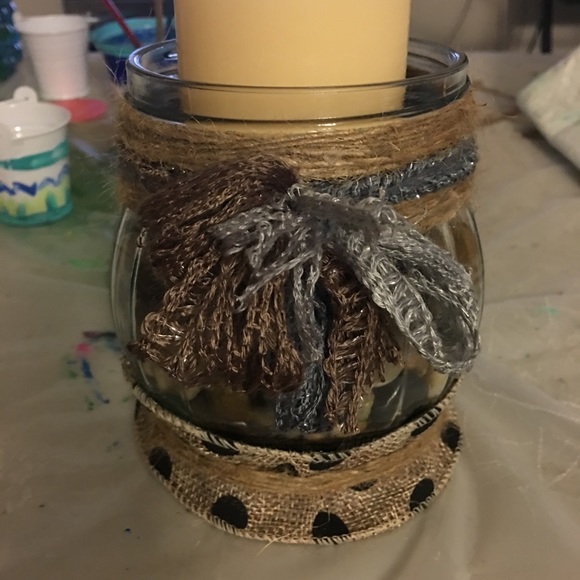 Candle and candle holder - Picture 2 of 4