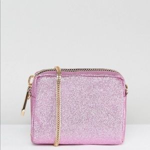 River Island Glitter Crossbody Bag
