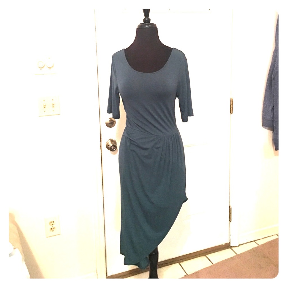 Francesca's Draped, Low Back Dress
