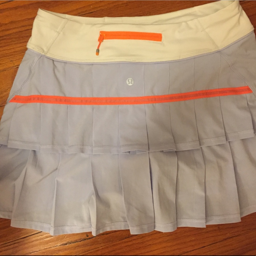 Lulu lemon pacesetter tennis skirt