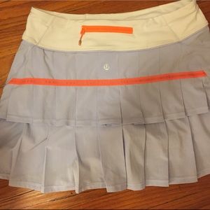 Lulu lemon pacesetter tennis skirt
