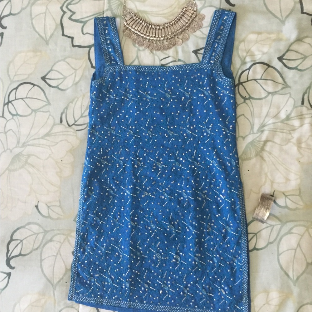 Nepalese Beaded Tunic/ Kurta