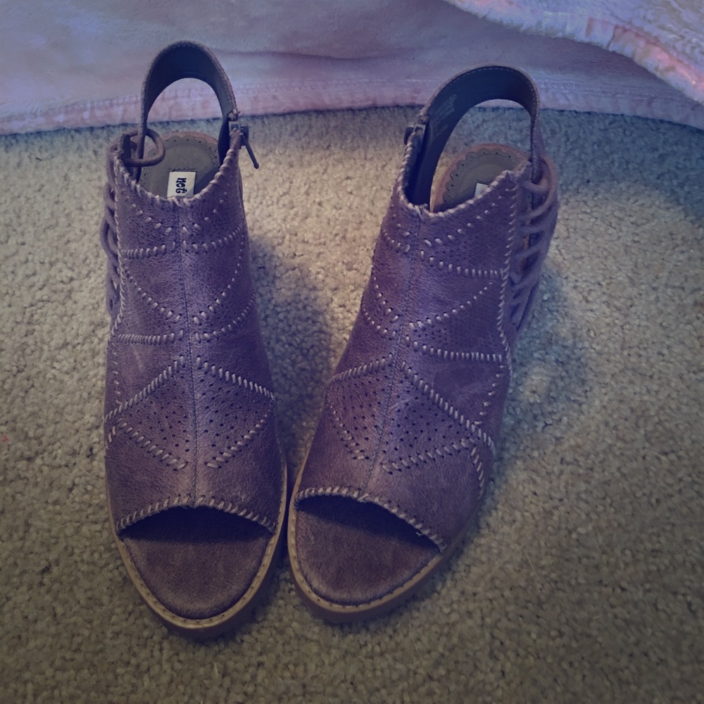 Not Rated open toe heel