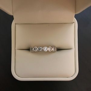 Alluring Brilliant Stackable Pandora Ring
