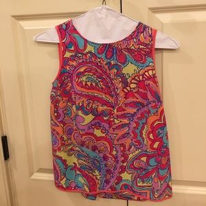 Lilly Pulitzer Silk Sleeveless Top
