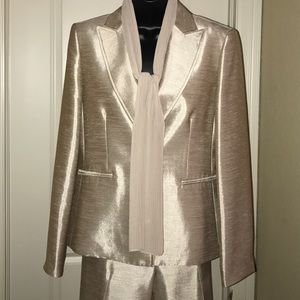 Kasper Desert Matte Gold 2-Piece Suit