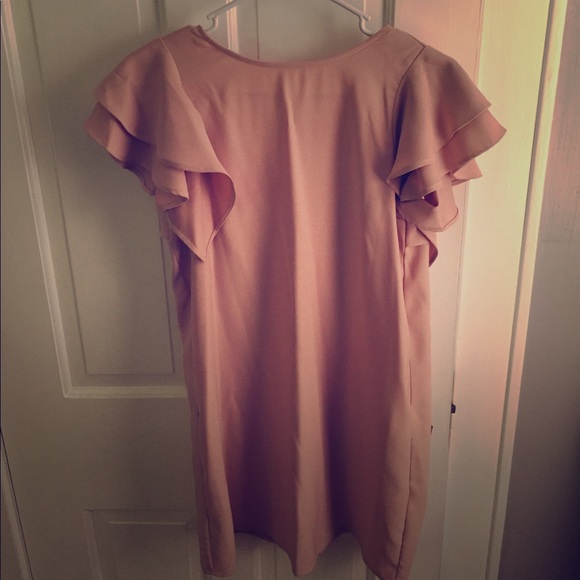 Zara Dresses & Skirts - Zara, Dress with Ruffle Sleeves