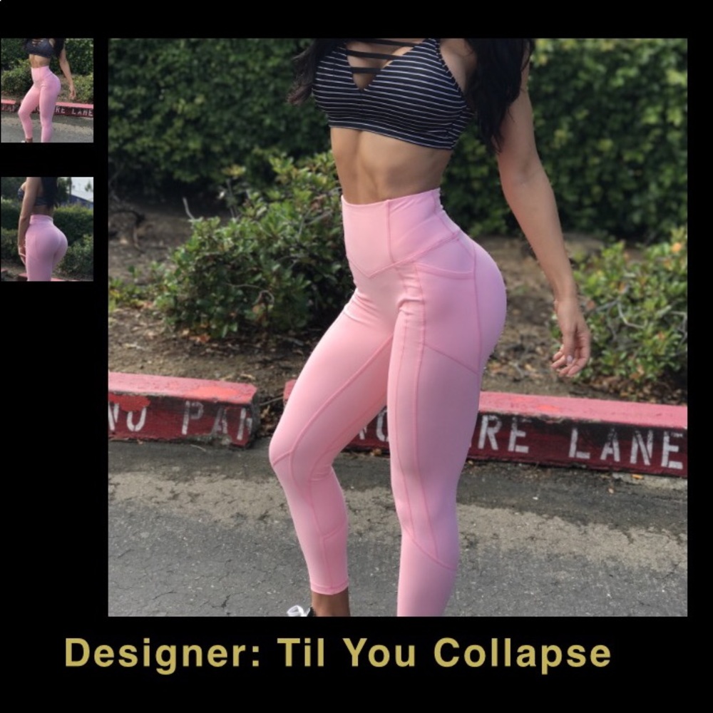 SALE! Til You Collapse Heart Booty Leggings 6