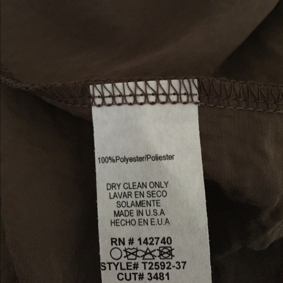 Brand New Long Taupe Robe Duster w/ Belt! - Picture 4 of 8