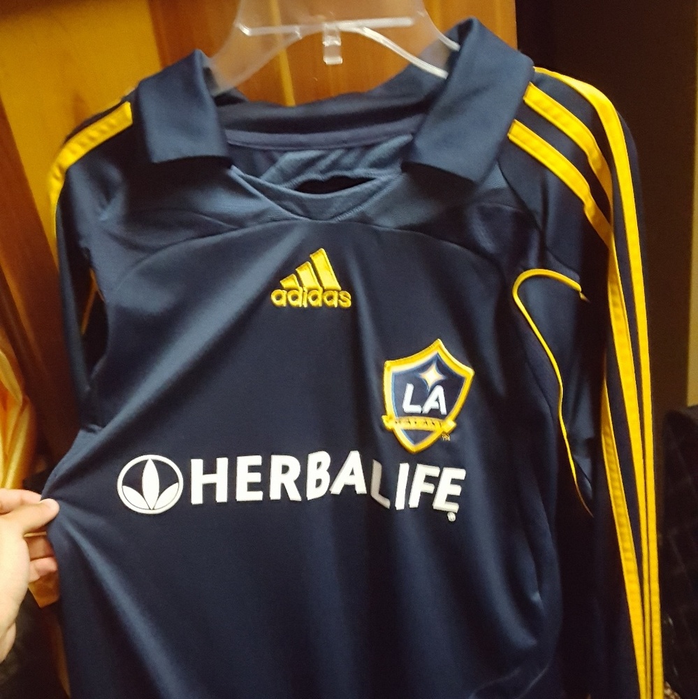 LA Galaxy Away David Beckham Jersey
