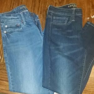 Mens American Eagle slim and skinny jeans