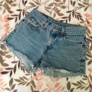 Levi's Vintage High Waisted Shorts