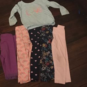 3t leggings and sweater