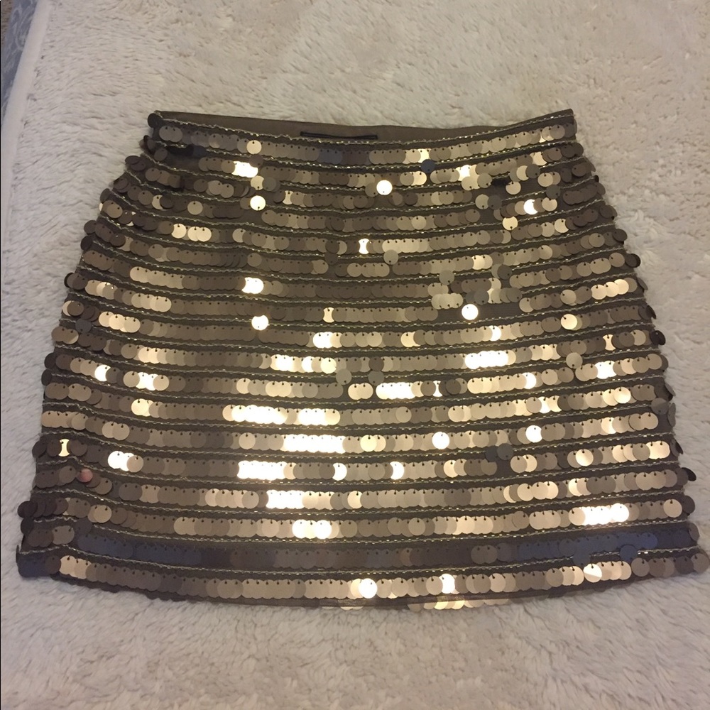 NWT BCBG MaxAzria Sequin Skirt
