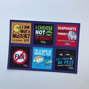 PETA Stickers