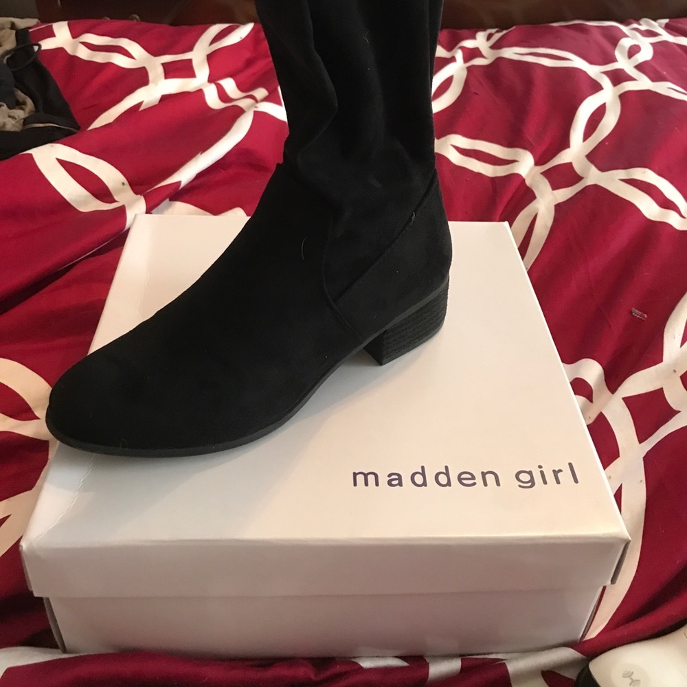 Madden Girl Knee High Boots