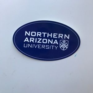 Northern Arizona University NAU sticker