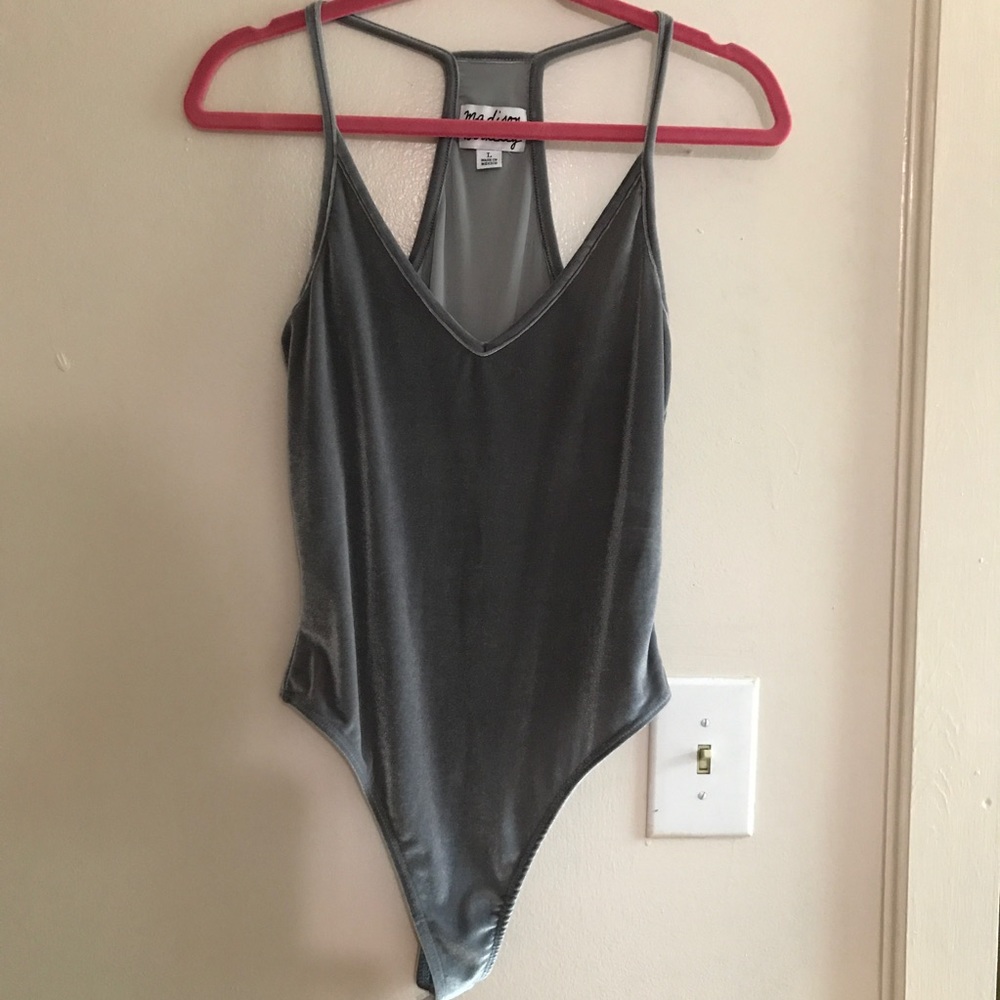 Velour / velvet bodysuit