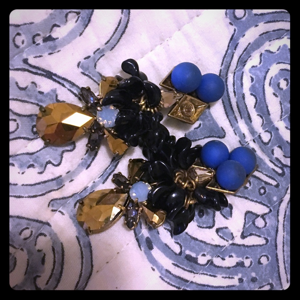 J. Crew beaded earrings