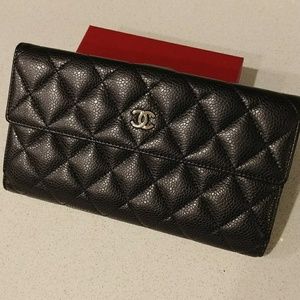 Chanel Quilted Lambskin Wallet