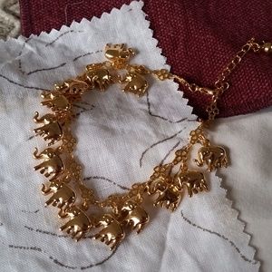 Jewelry - Gold-Tone Elephant Anklet Jewelry - Gold-Tone Elephant Anklet